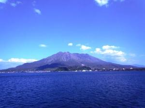 鹿児島を象徴する桜島
