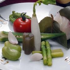 【創作オリジナル料理】旬な味覚を京風でお召し上がり下さい。