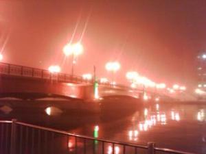 霧の幣舞橋