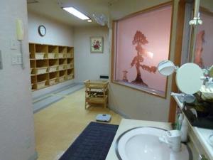 檜の湯　脱衣場