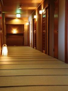 全館畳敷き　廊下