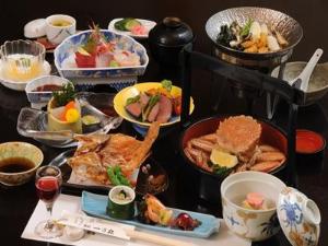 毛蟹一杯付の膳