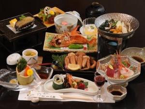 輝-かがやき-の膳　鮑舞踊り焼き付