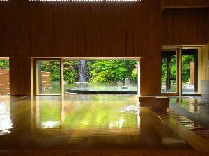 【風呂】内湯「ひば湯」