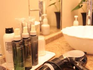 【男性用スパ】メンズアメニティをご用意しております。お気軽にご利用くださいませ。