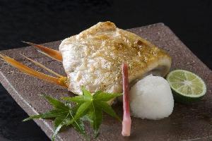 焼物　のどぐろの塩焼き