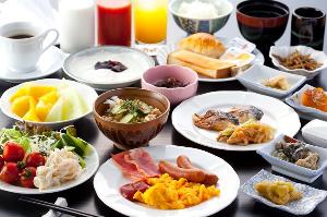 朝食バイキング(一例)