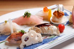 鮨ダイニング「天空」料理一例