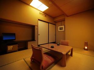 客室「和室6帖」　※景色は楽しめませんが、リーズナブルにご利用いただけるお部屋です。