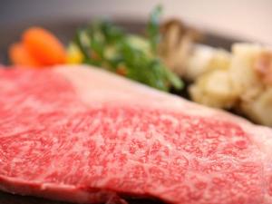 「前沢牛ステーキ」イメージ　※「前沢牛」は、肉質日本一と評価されたブランド牛です。