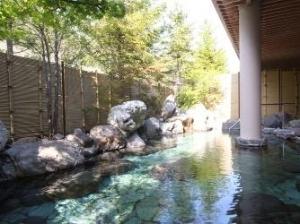 露天風呂（夏）