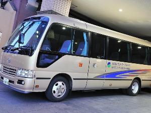 別府駅～ホテル間の送迎を定時運行しております。