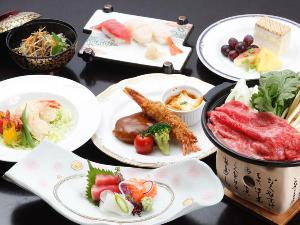 【お子様膳】70％のお子様用。大人料理に準じた品数でボリューム大！　※イメージ