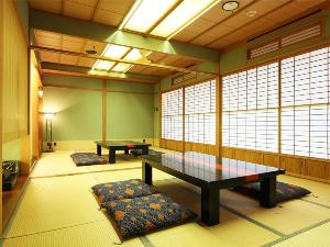 ■団体和室■　14畳の総畳☆4～7名様の団体様専用和室です☆　※室内にお風呂がございませんので、同階の浴場をご利用くださいませ。