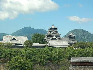 【景観】ホテルから見た熊本城（イメージ）