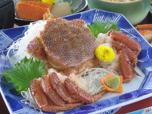 カニのお刺身