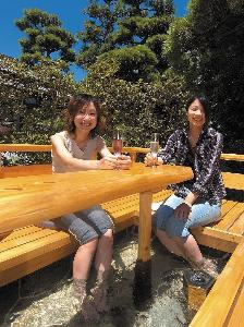 足湯・砂足湯