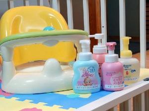 女性用大浴場（ベビーソープバイキング、ベビーチェアもご用意しております）自由にお使いください
