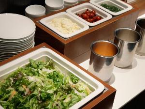 朝食バイキング