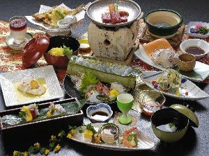 まるごと鳥取会席プラン〔地元食材を使用した内容です〕