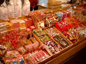 駄菓子屋コーナー