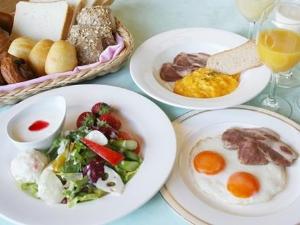 洋朝食。