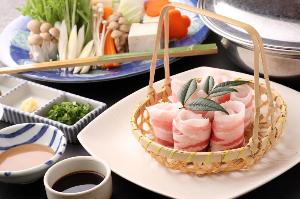 【料理】鹿児島産極上の黒豚しゃぶしゃぶ