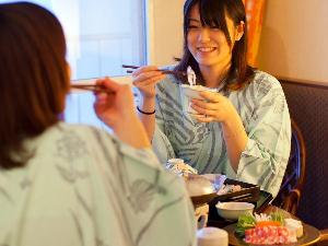 「黒豚しゃぶしゃぶ」<BR>　　　　お部屋食プラン<BR><BR>やっぱり鹿児島名物はここにきて食べるのが一番ネ
