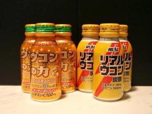 フロントにて販売しています。ウコンの力（２００円）とリアルウコン（１９０円）。