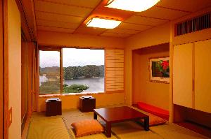 展望風呂付客室『海庭』（本間）