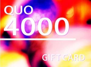 【QUO】ＱＵＯカード４０００円付プラン