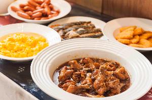 朝食はビュッフェスタイルです！