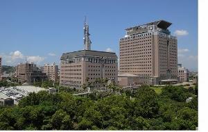 当ホテルより鹿児島県庁へ徒歩1分