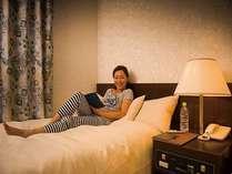 レディースルームで女性１人のご宿泊も安心?