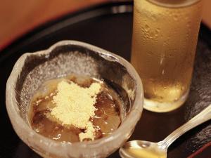 湯上りコーナーの手作りお菓子