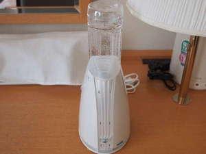 加湿器を貸出し、しております