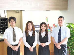 ようこそ！いらっしゃいませ。笑顔でお迎えします。