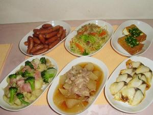 【朝食】バイキング例【840円】　6：15〜8：30