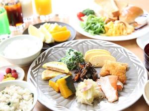 バイキング朝食
