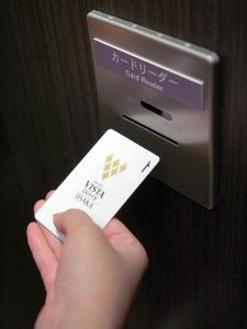 エレベーター内カードリーダー