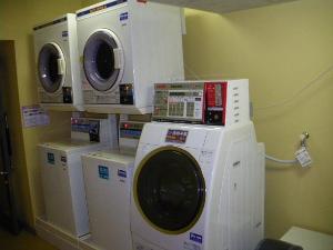コインランドリー　ホテル2Fに設置