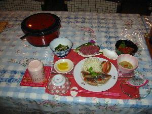 ムレージ（熱帯魚）のムニエル♪熱帯魚を洋風に味付けした明星荘の創作料理♪好評です♪