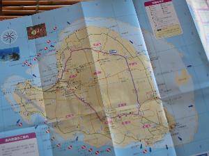 ヨロン島ガイドマップ　地図