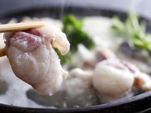 冬の味覚王「淡路島3年とらふぐ」のてっちり鍋