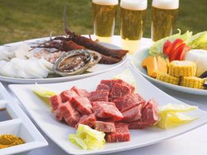 夏は限定のバーベキューもご用意