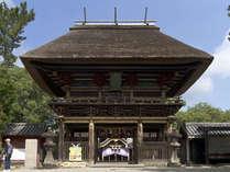 【青井阿蘇神社】熊本県内で初めて「国宝」に指定された神社。人吉旅館のすぐそばです。