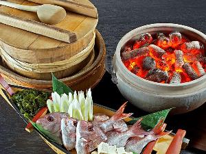 男鹿名物磯焼料理03