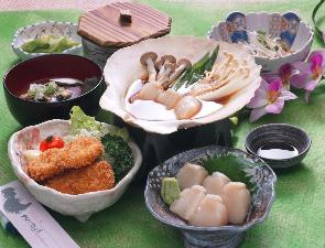 ほたてづくし料理