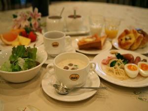 朝食バイキング
