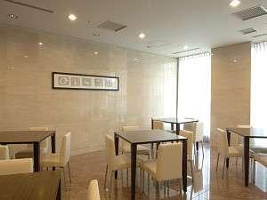 ■別館ロビー■落ち着いた雰囲気で朝食を；別館朝食スペース